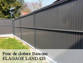 Pose de cloture  bascons-40090 ELAGAGE LANDAIS