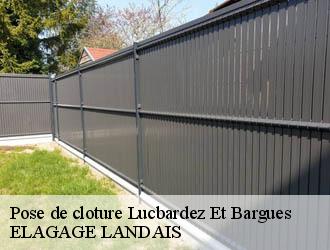 Pose de cloture  lucbardez-et-bargues-40090 ELAGAGE LANDAIS